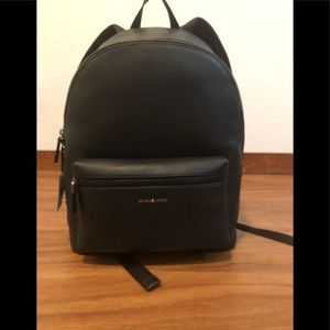 Big leather backpack new